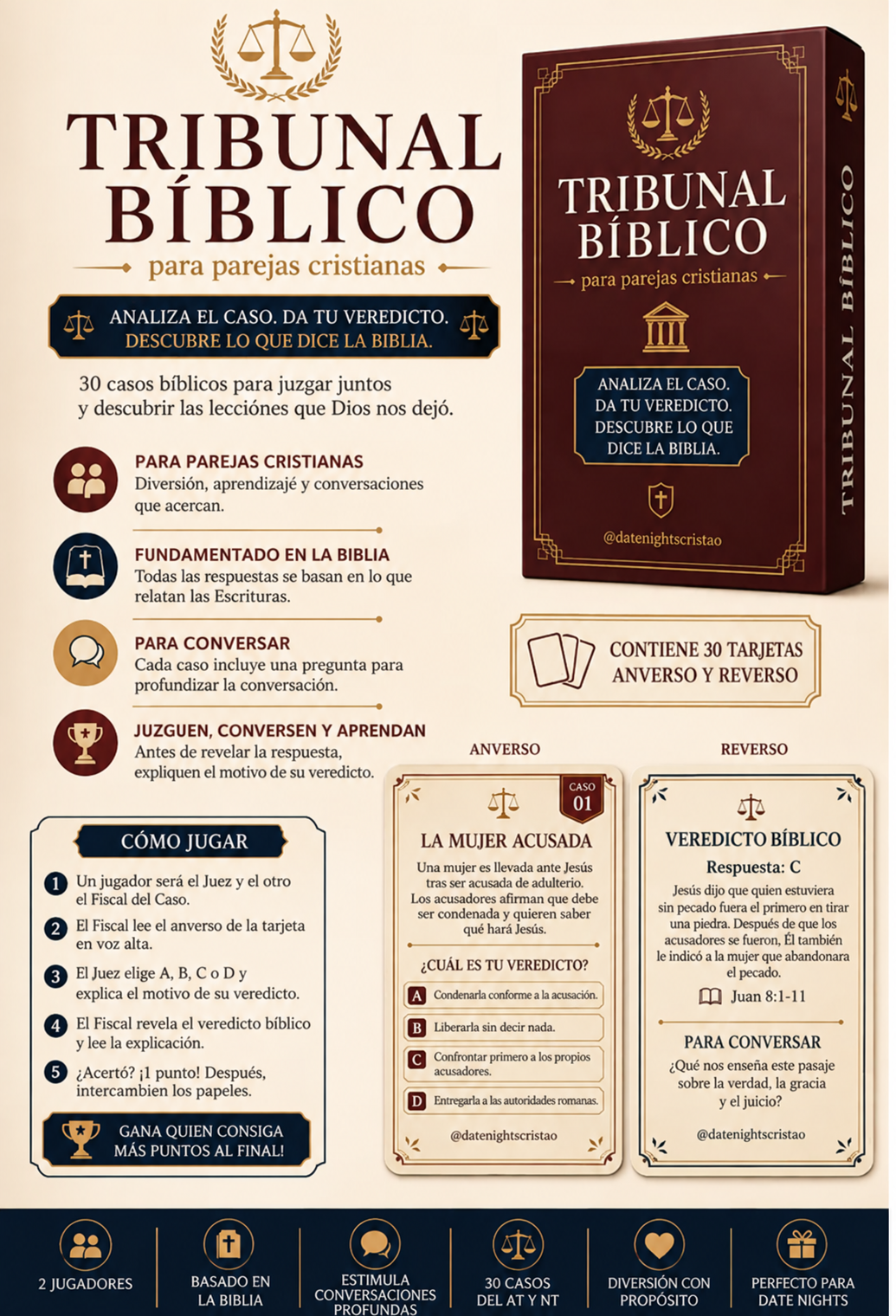 Tribunal Bíblico para parejas cristianas